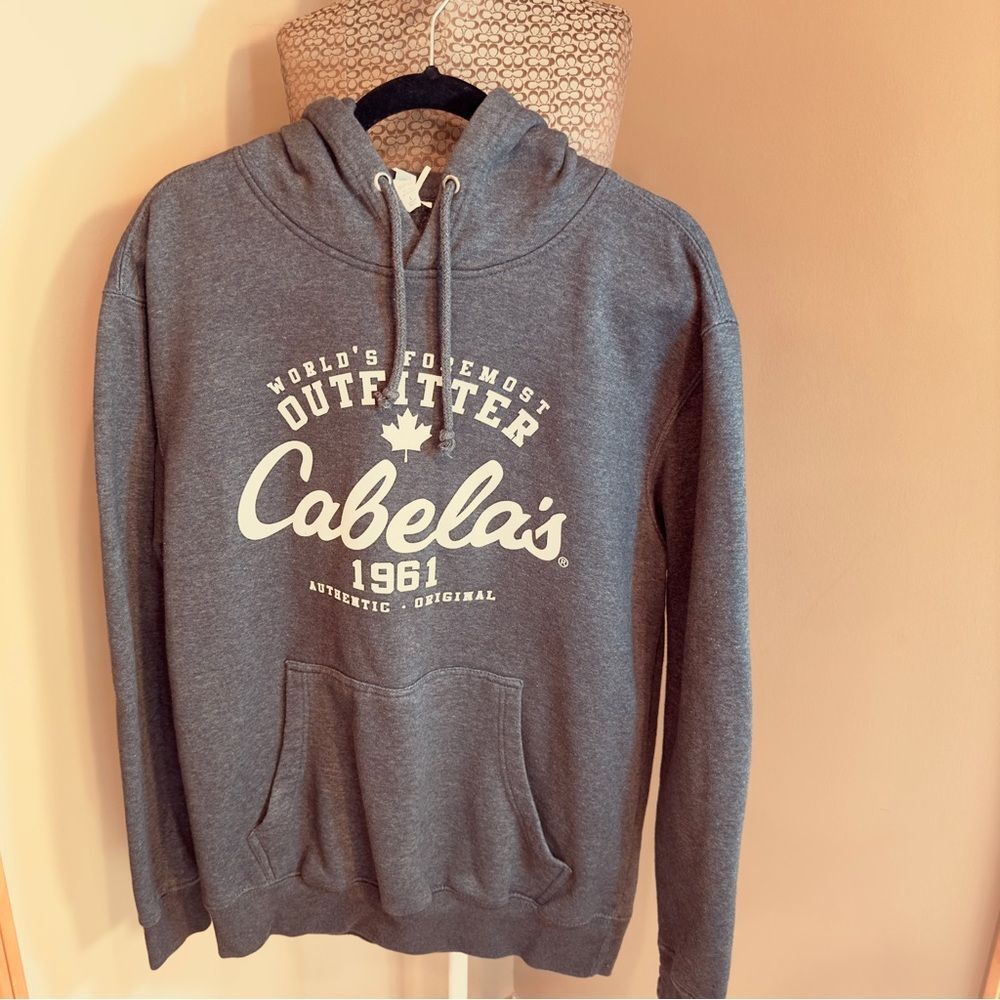 Cabalas Hooded Sweatshirt Size Large